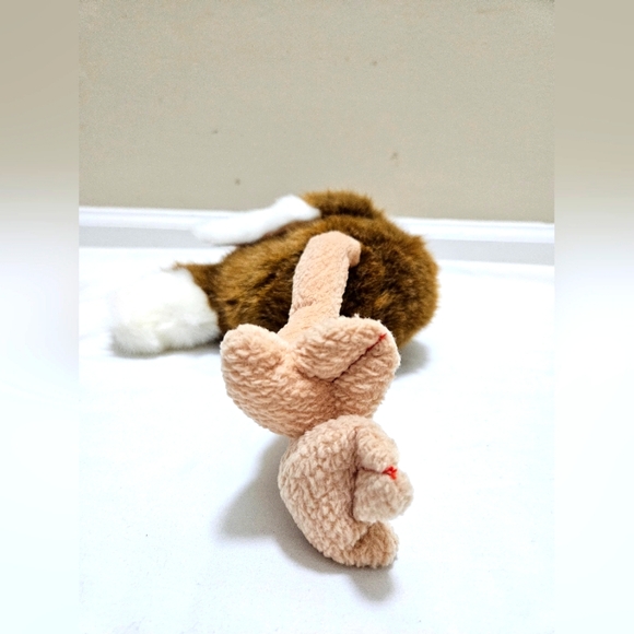 TY Beanie Buddy Stretch The Ostrich Plush Stuffed Animal Bird Retired 1998 Vtg. - Picture 8 of 15